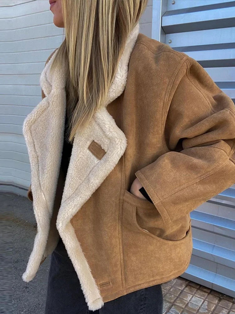 Warm Coat Fluffy Oversized  Coat